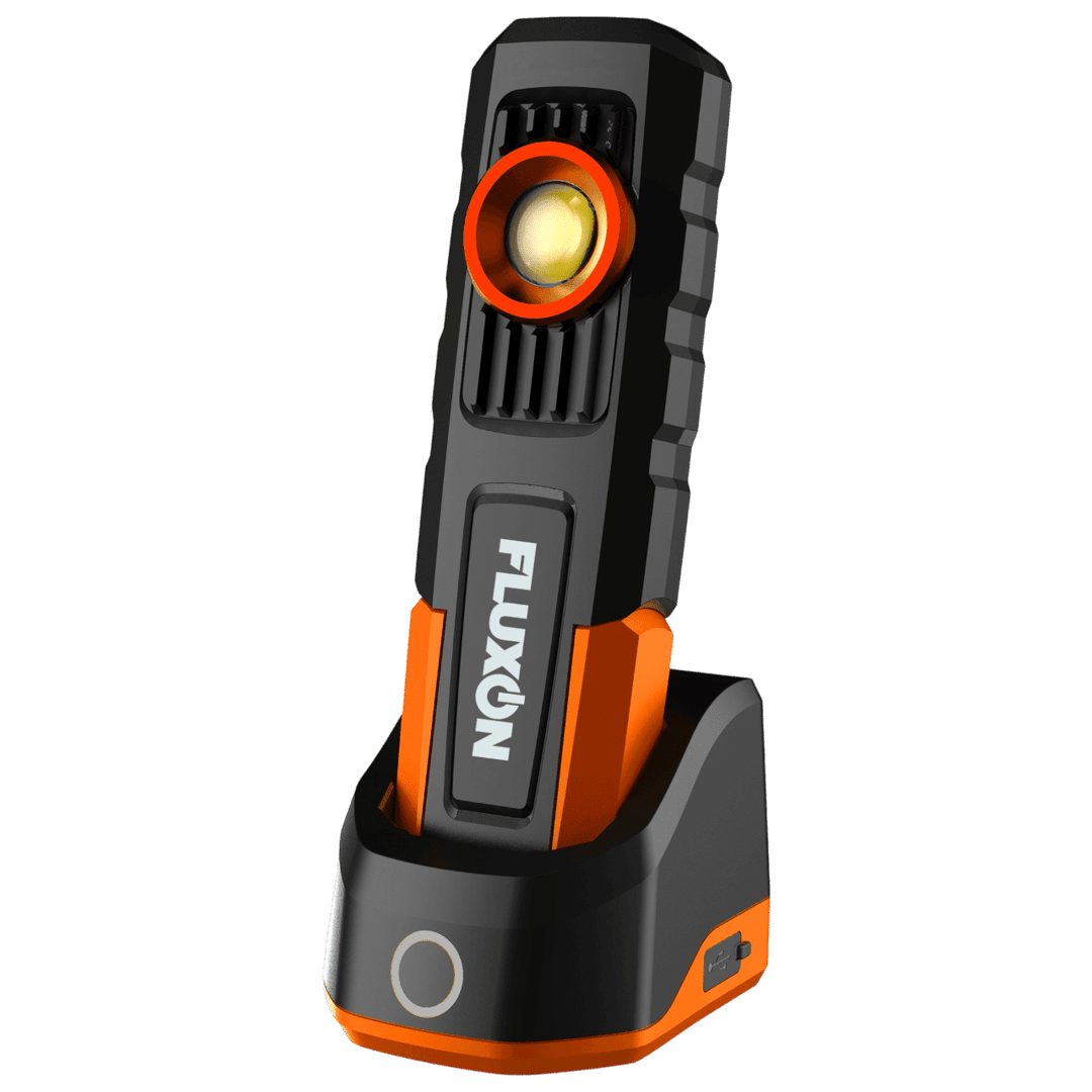 Fluxon Werklamp met Laadstation