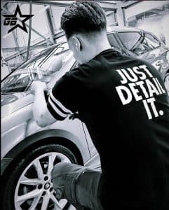 Glansbaas T-Shirt Witte Randen