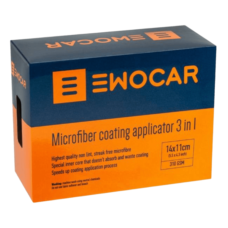 Ewocar Microfiber Coating Applicator 3-in-1 Set